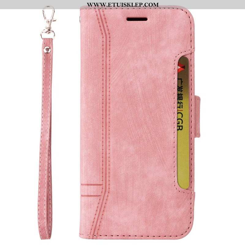 Etui Folio do Vivo Y16 Betopnice Przednie Etui Na Karty